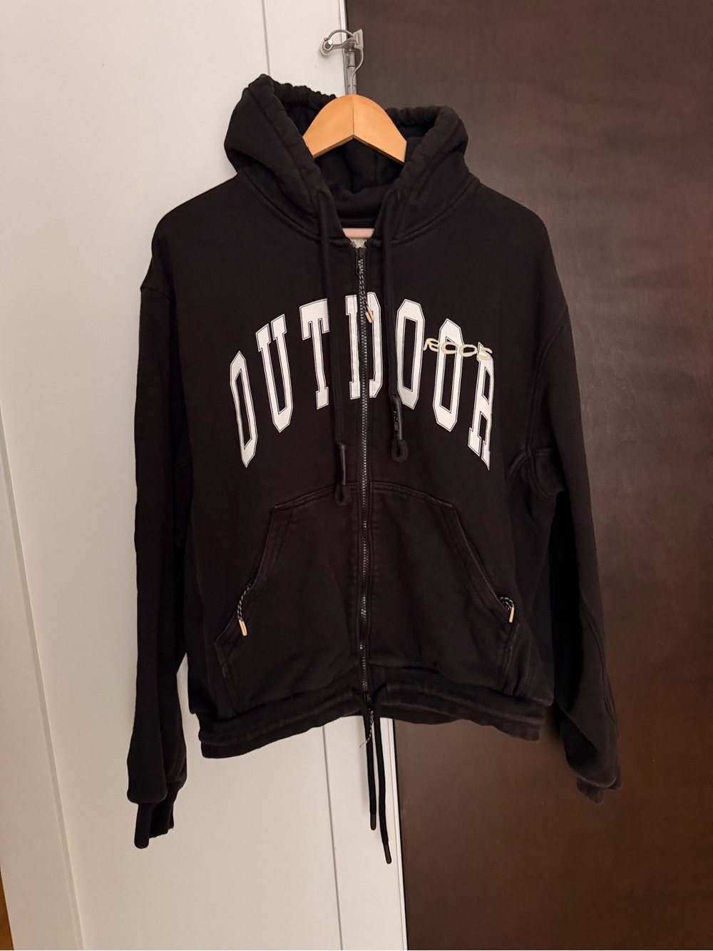 Reese Cooper RCI Outdoor Supply Zip Up Hoodie Sweatshirt Men’s Large L Black